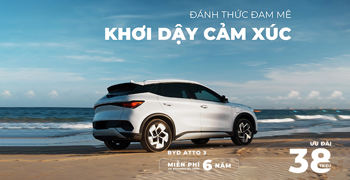 BYD Atto 3 – Mở Khóa Năng Lượng, Trải Nghiệm Tương Lai